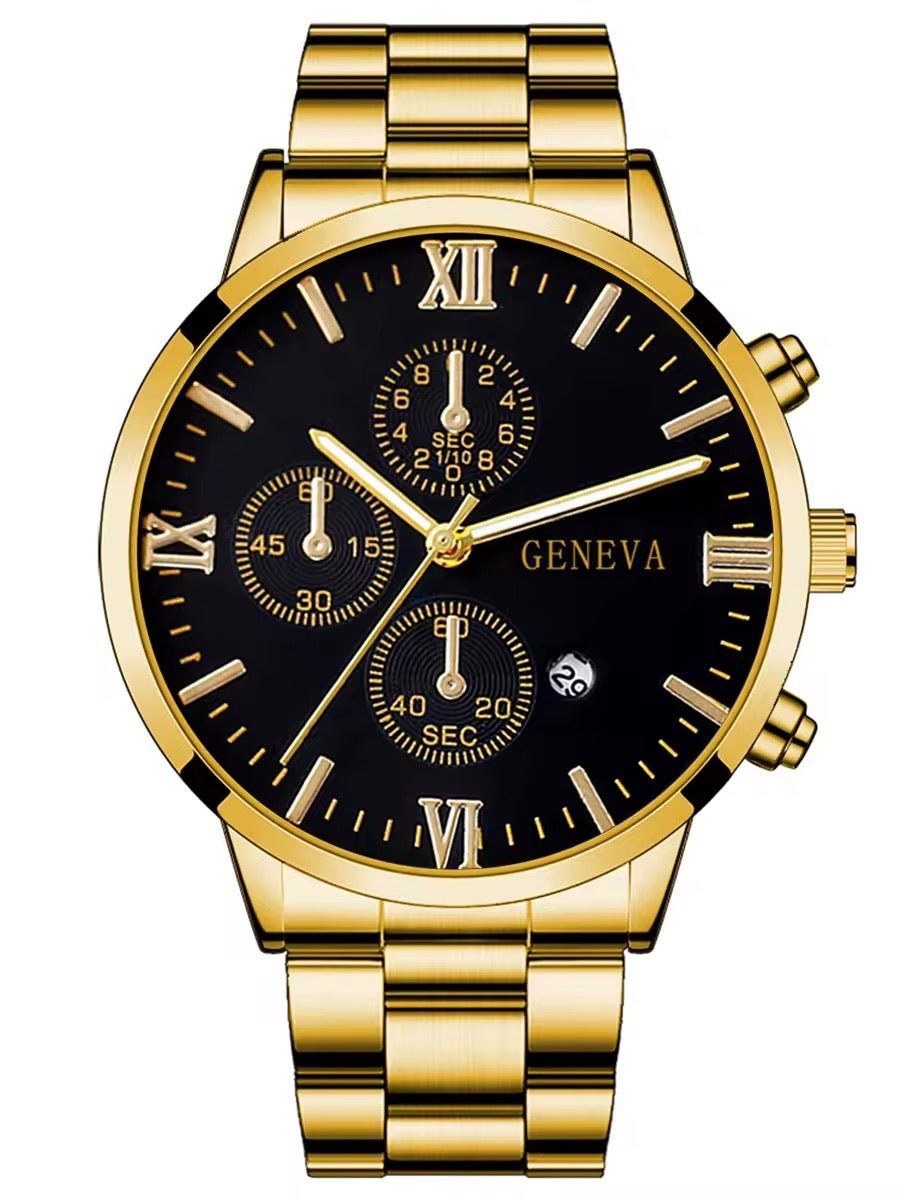 Pack Relógio Exclusivo DELUXE® + Acessórios GRÁTIS 🎁